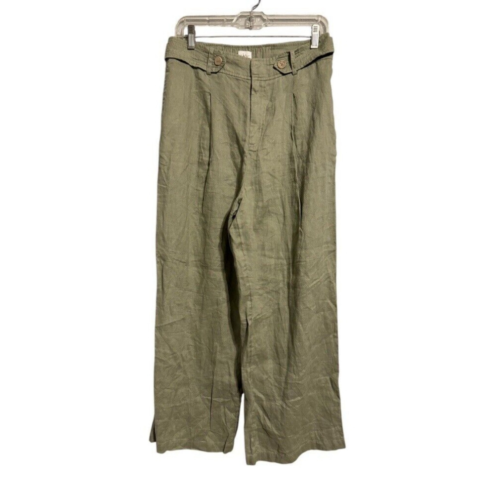 Nicole Miller Olive Green Pantsuit